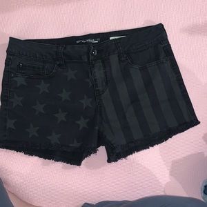Love Sick Low Rose Short women’s black shorts.